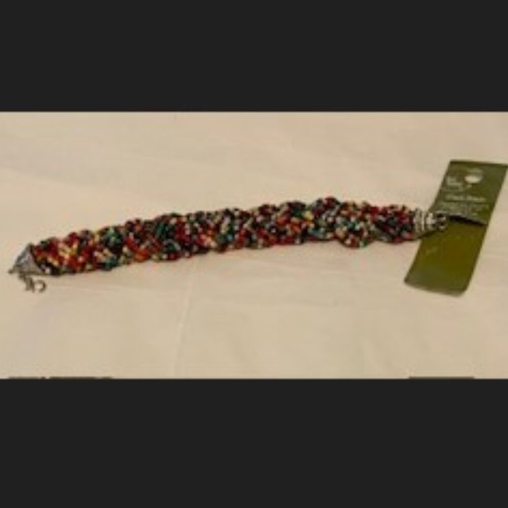 Glass Bead Bracelet